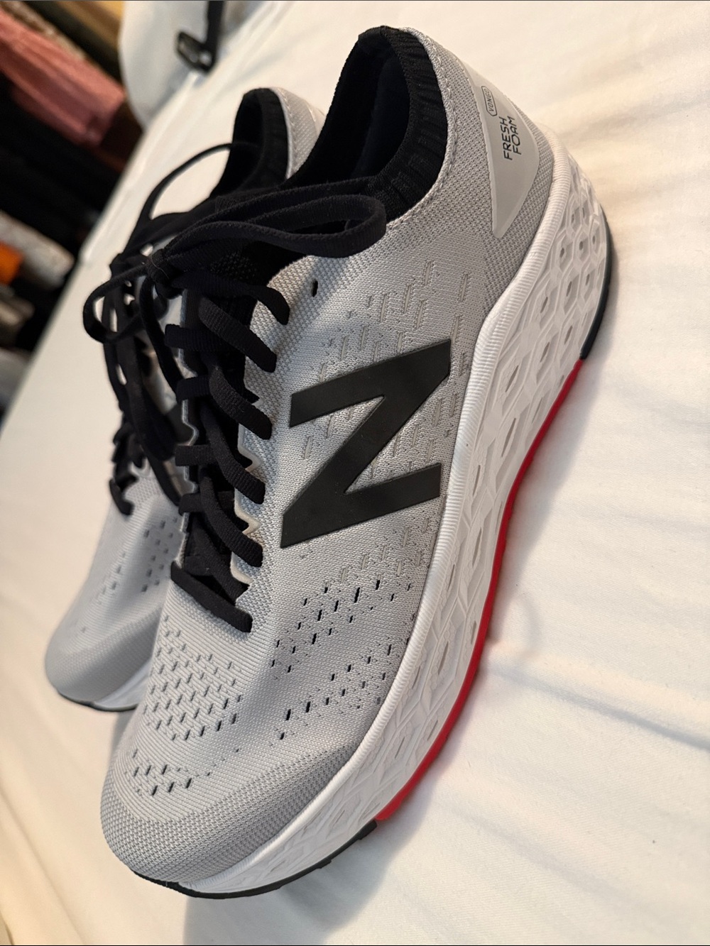 New Balance - Fresh Foam Vongo v4 Mesh Running Sneakers - Gray